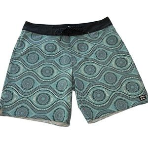 Billabong Board Shorts Good Times Performance 17.5" NWOT Men’s Size 32